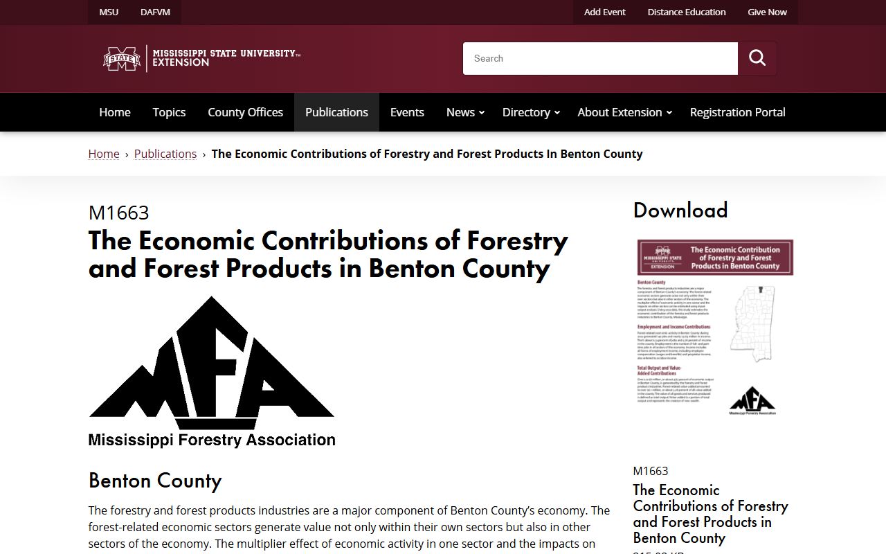Benton County forestry profile tied to probate records for land and timber estates